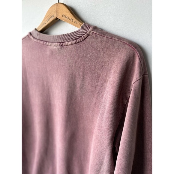 ASOS DESIGN Petite oversized washed sweatshirt in blush - Picture 8 of 11